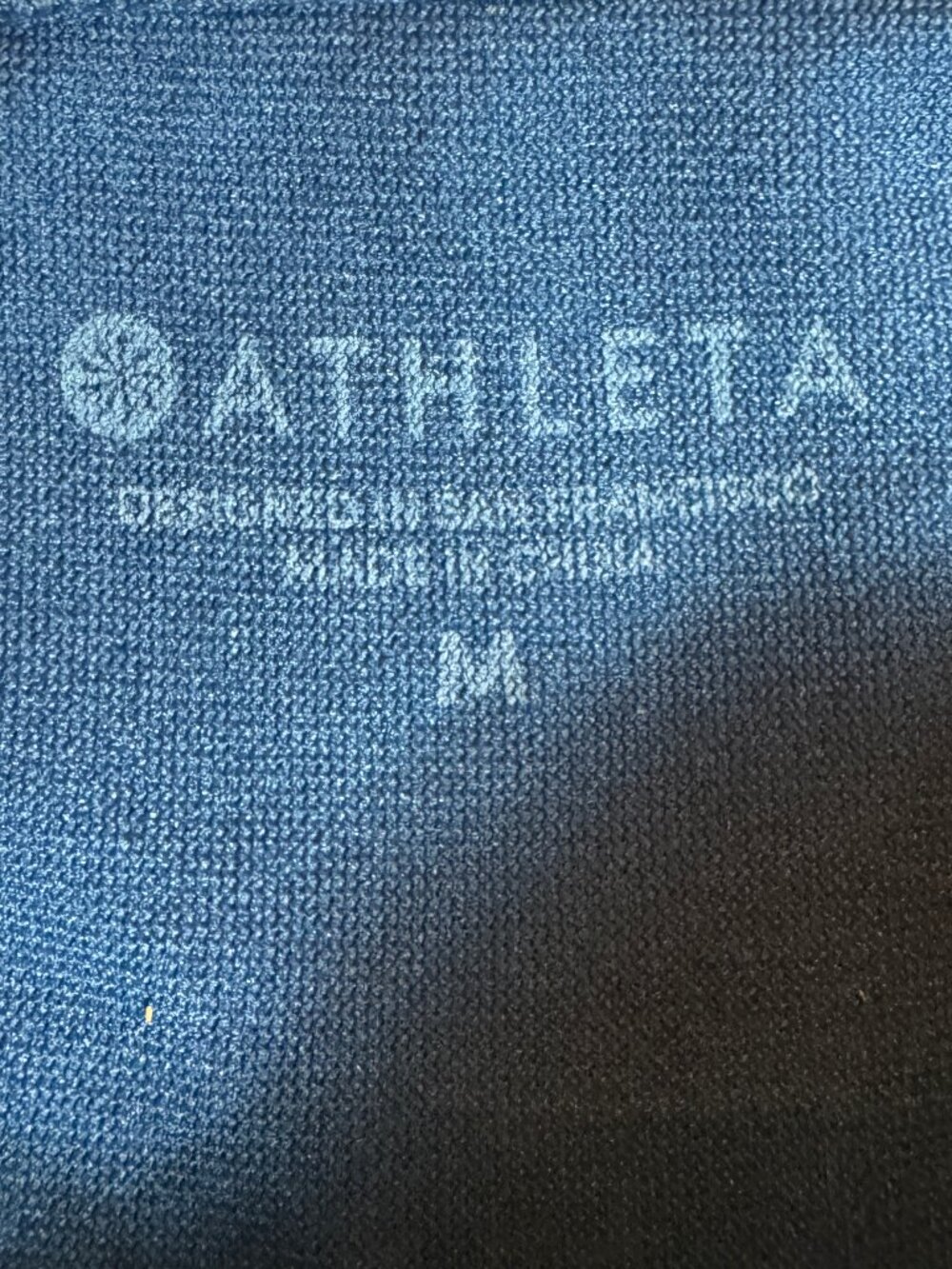 Athleta Navy Blue Twist Waist Bikini Bottoms Size Medium - Picture 3 of 6